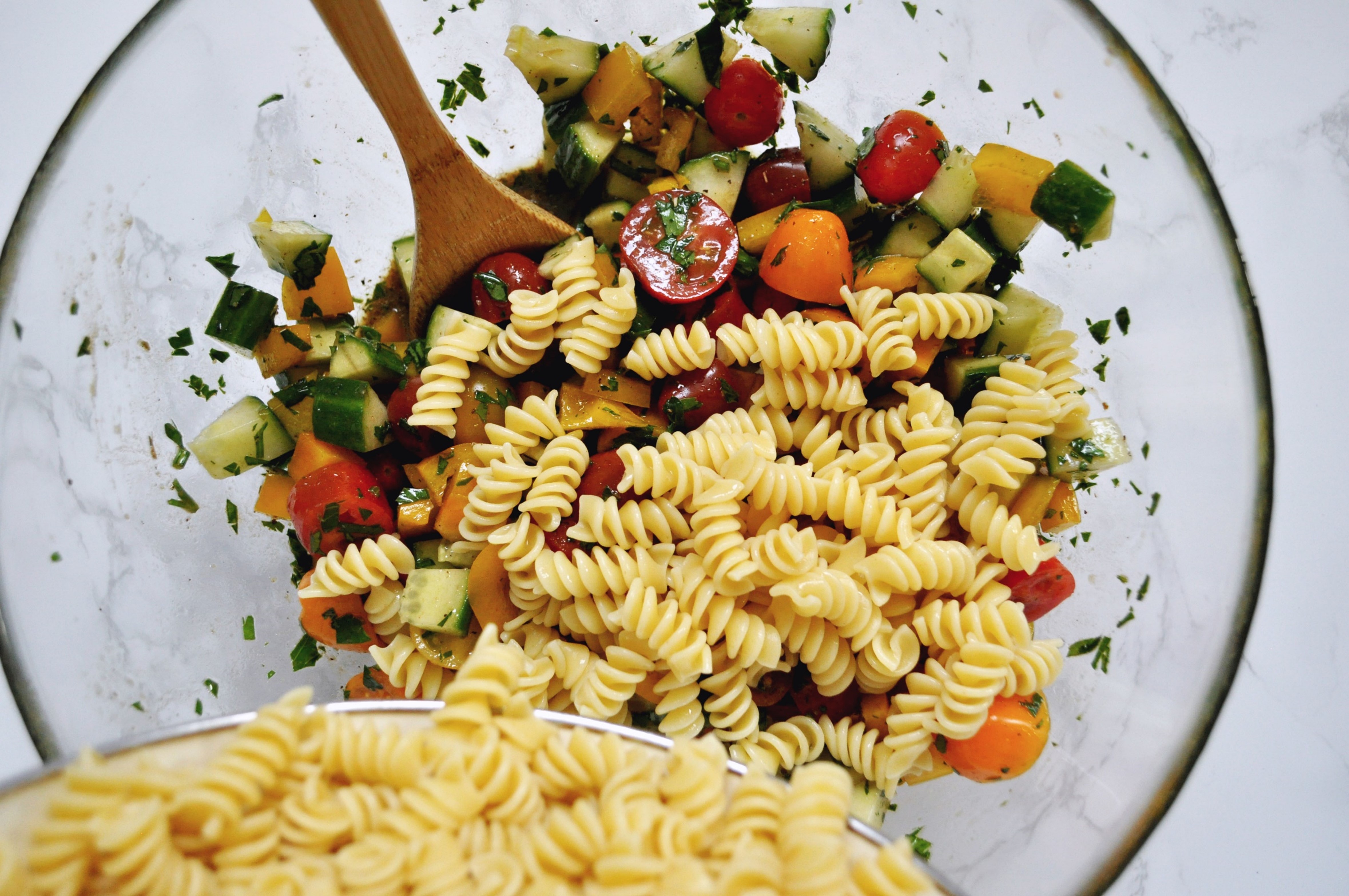 LemonBalsamic Pasta Salad Home